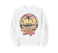 Stranger Things 80's Sunset Mindflayer Group Felpa