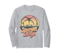 Stranger Things 80's Sunset Mindflayer Group Maglia a Manica