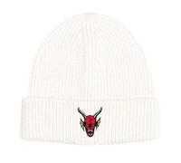 Stranger Things Beanie Hellfire White NUOVO