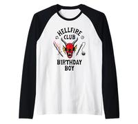 Stranger Things Birthday Boy Ufficialmente Autorizzato Maglia con Maniche Raglan