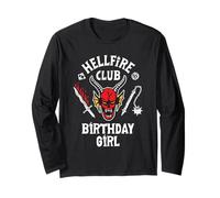 Stranger Things Birthday Girl Ufficialmente Autorizzato Maglia a Manica