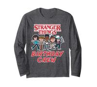 Stranger Things Birthday Upside Ufficialmente Autorizzato Maglia a Manica