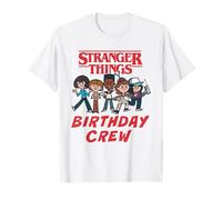 Stranger Things Birthday Upside Ufficialmente Autorizzato Maglietta