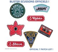 Stranger Things Blister 7 Patch Ufficiali Official Patch Lotto