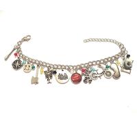 Stranger Things Bracciale Cammeo Alfabeto Luci Natale Eleven 11 Demogorgone