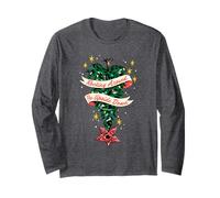Stranger Things Christmas Tree Upside Down Maglia a Manica