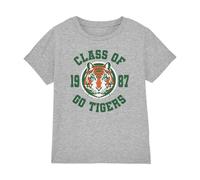 Stranger Things Class of 1987 Kids T Shirt, Athletic Heather, 7-8