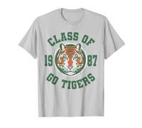 Stranger Things Class of 1987 Maglietta, Uomo, Argento, 3XL