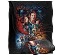 Stranger Things CREEL HOUSE SEASON FOUR Silky Touch Super Soft Throw Blanket 152 x 127 cm