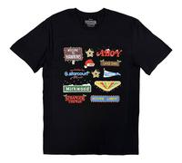 Stranger Things Deck Christmas Sign ufficiale Uomo maglietta unisex