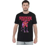 Stranger Things Demodog Drip Unisex T Shirt, Black, XX-Large