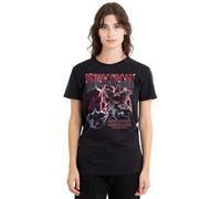 Stranger Things Demogorgon Homage Ladies T Shirt, Black, X-Large