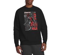 Stranger Things Demogorgon Monster Unisex Sweatshirt, Black, XX-Large