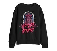 Stranger Things Demogorgon Survival Felpa Bambini, Nero, 7-8 A