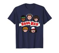 Stranger Things Dustin & Co Codice Rosso Maglietta
