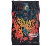 Stranger Things Eddie Munson Upside Down Creep House Poster Coperta super morbida al tatto setoso - 91 x 147 cm