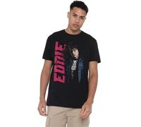 Stranger Things Eddie Neo Homage Unisex T Shirt, Black, Small