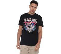 Stranger Things Eleven 87 Tour Front Back Unisex T Shirt, Black, Small