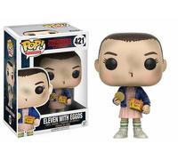 Stranger Things Eleven Con Eggos 9.5cm Pop Televisione Vinile Figura Funko 421