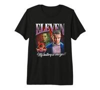Stranger Things Eleven Homage Maglietta Premium