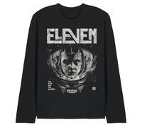 Stranger Things Eleven Laboratory Unisex Long Sleeve T Shirt, Black, XX-Large