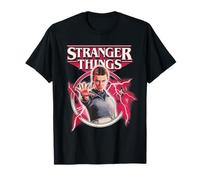 Stranger Things Eleven Lightning Poster Maglietta
