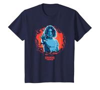 Stranger Things Eleven Reach out Maglietta, Bambini, Navy, 6 Anni