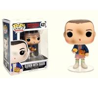 Stranger Things Eleven with Eggos Pop Funko television Vinyl Figure n° 421