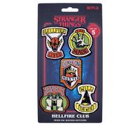 Stranger Things Fabric Patches 5-Pack