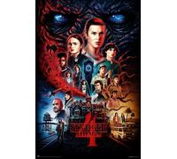 Stranger Things Film Poster 61x91.5 CM 61x91.4cm Taglia Grande Nuovo Sigillato