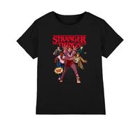 Stranger Things Final Stand Comic T-Shirt Bambini, Nero, 9-11 A