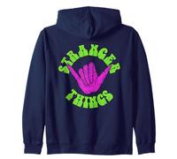 Stranger Things Hang 10 Hand Felpa con Cappuccio