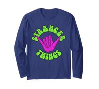 Stranger Things Hang 10 Hand Maglia a Manica