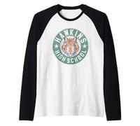 Stranger Things Hawkins High Badge Maglia con Maniche Raglan