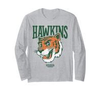 Stranger Things Hawkins High Tiger Mascot Maglia a Manica