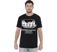 Stranger Things Hawkins Lab Logo Unisex T Shirt, Black, XXXXX-Large