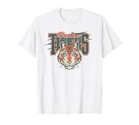 Stranger Things Hawkins Tigers Scratch Maglietta