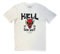 Stranger Things Hell Can Wait autorizzato Uomo maglietta