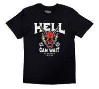 Stranger Things Hell Can Wait ufficiale Uomo maglietta unisex