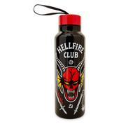 Stranger Things Hellfire Club Acciaio Inox Acqua Bottiglia Contiene 798ml