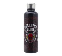 Paladone Stranger Things Hellfire Club Metal Water Bottle Horror Movie Merchan
