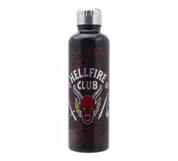 Stranger Things Hellfire Club - Borraccia in metallo con coperchio, 500 ml