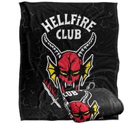Stranger Things Hellfire Club Logo Coperta super morbida al tatto setoso - 152 x 127 cm
