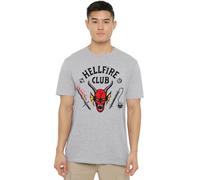 Stranger Things Hellfire Club, Maglietta Unisex Athletic Heather, L
