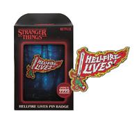 Stranger Things Hellfire Lives Edizione Limitata Spilla Smaltata