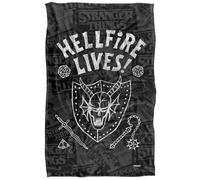 Stranger Things Hellfire Lives Graduation Inverted Coperta super morbida al tatto setoso 91 X 147 Cm