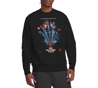 Stranger Things Hellfire Poster Unisex Sweatshirt, Black, Medium
