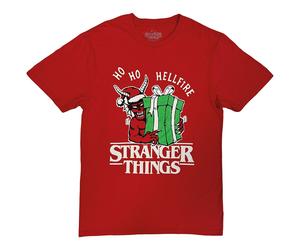 Stranger Things Ho Ho Hellfire autorizzato Uomo maglietta