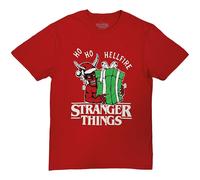 Stranger Things Ho Ho Hellfire ufficiale Uomo maglietta unisex