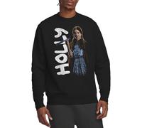 Stranger Things Holly Neo Homage Unisex Sweatshirt, Black, XX-Large